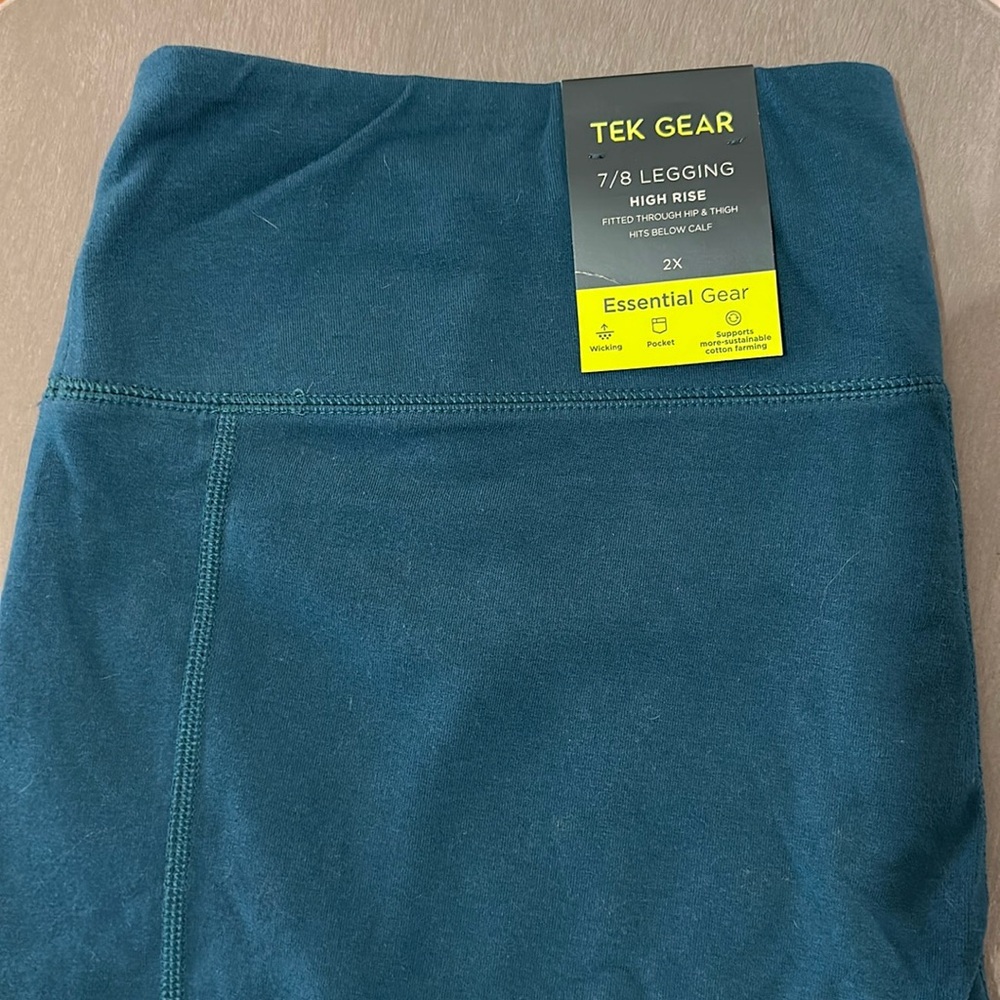Blue Active Leggings